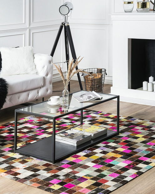 Koberec 200x200 cm Ennadai (pestrá)