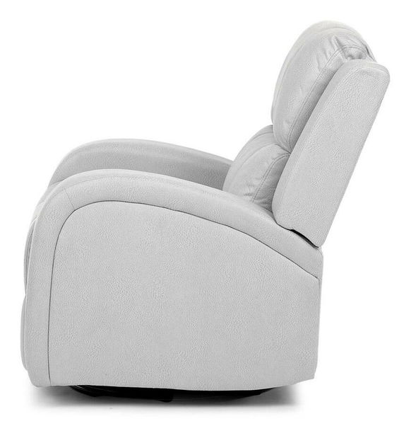 Polohovací křeslo Triple (stříbrná)