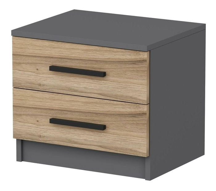 Noční stolek Bubose 3 (ořech)