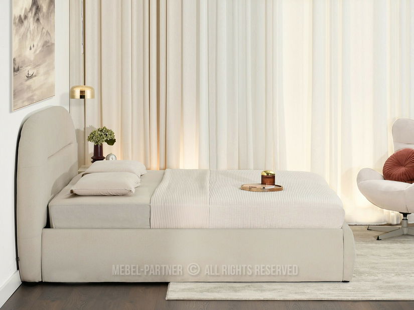 Manželská postel 160 cm Nervios 160 (béžová)