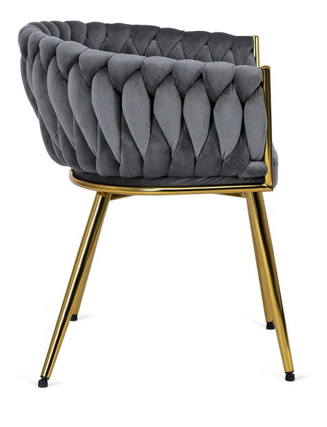 Jídelní židle Cayendo (šedá)