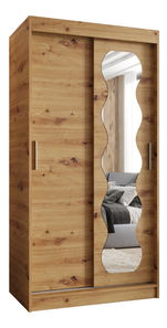 Šatní skříň 100 cm Spock (dub artisan)