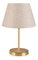 Stolní lampa Astalasso 1 (krémová + zlatá)