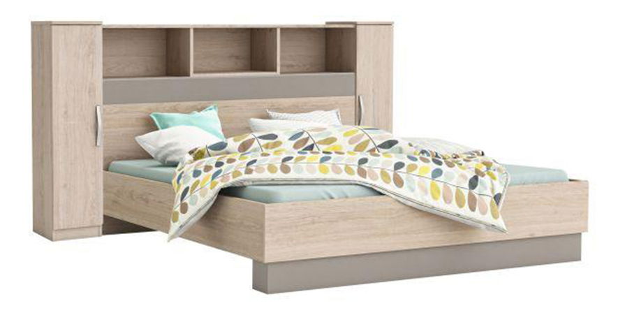 Ložnice Bihop (dub arizona + šedá)