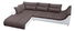 Rohová sedací souprava Amber (hnědá) (L)