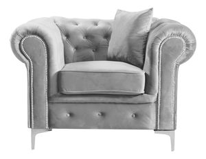 Luxusní křeslo Rikaro (velvet 03) 