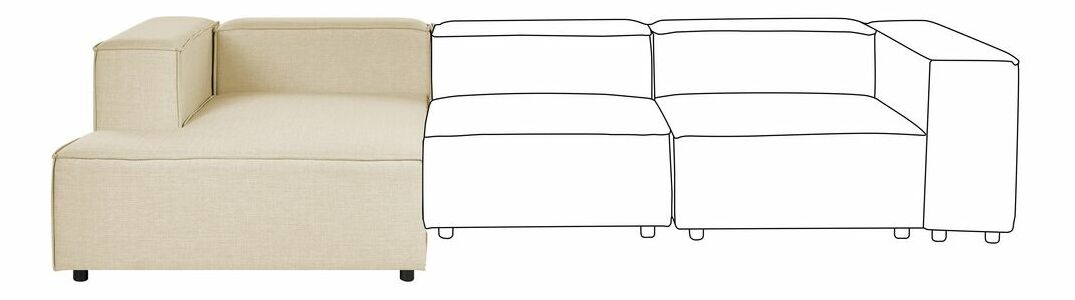 Lenoška Afrika (béžová) (P)