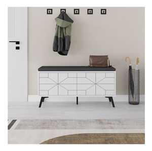 Botník (skříňka na boty) Duben (bílá)