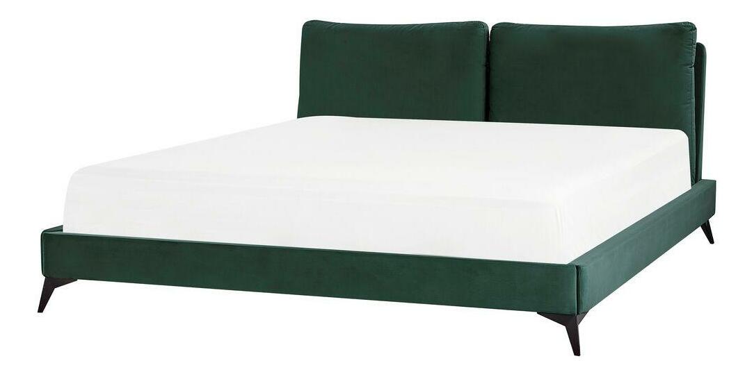 Manželská postel 180 cm Mellody (zelená)