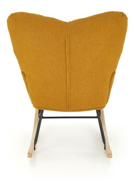 Křeslo Viscos (hořčicová)