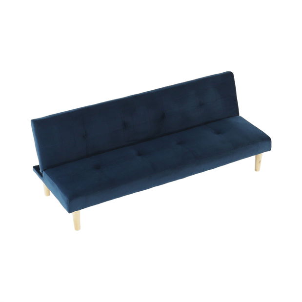 Rozkládací pohovka Adil (tmavě modrá)