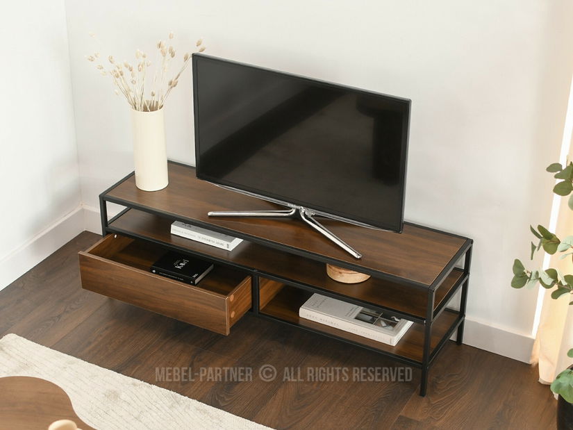 TV stolek/skříňka Subsidios (černá)