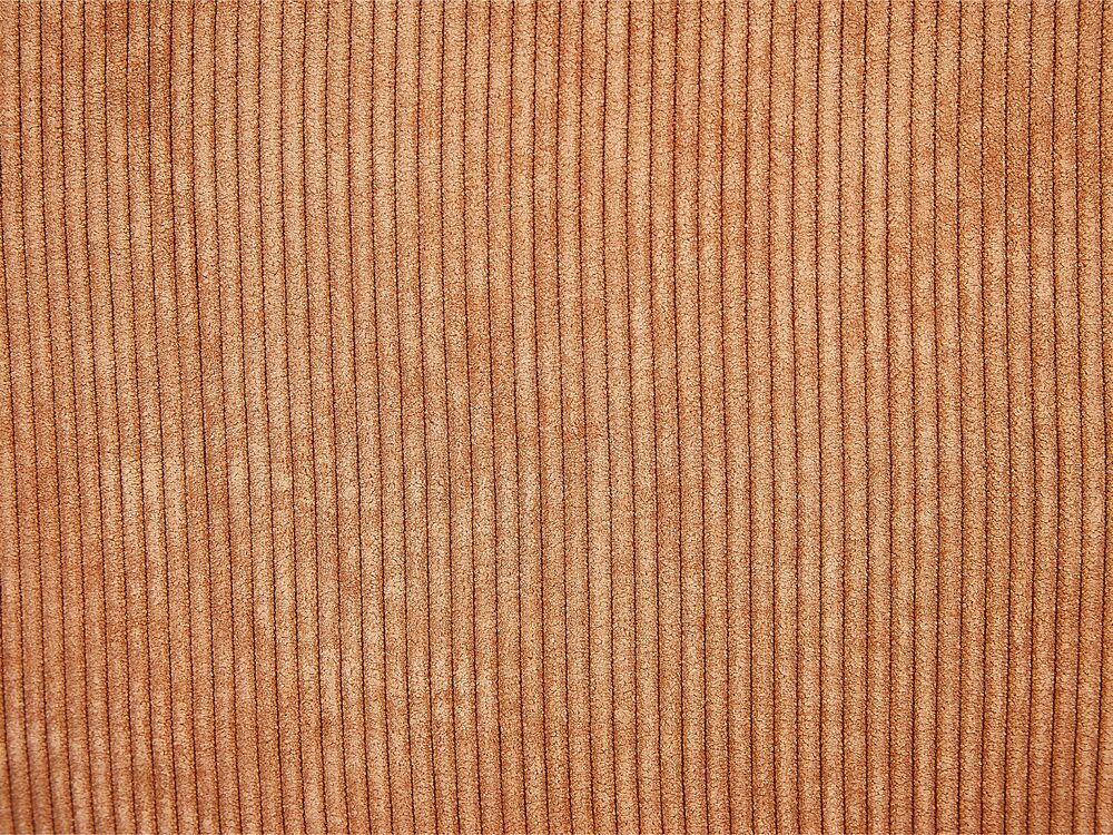 Sada 2 ozdobných polštářů 47 x 27 cm Zinny (oranžová)