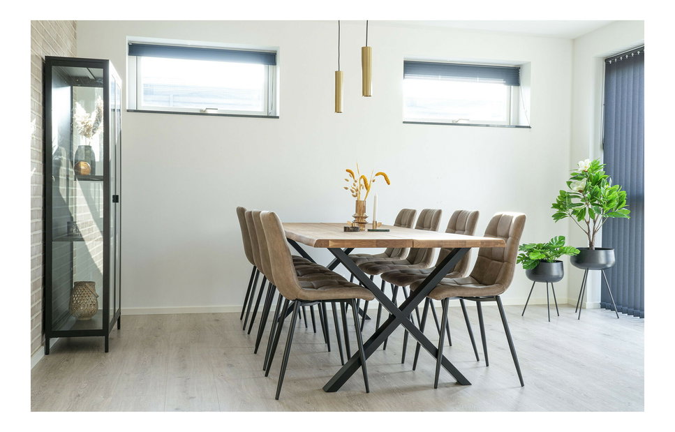 Jídelní stůl Tvameria 5 (přírodní)