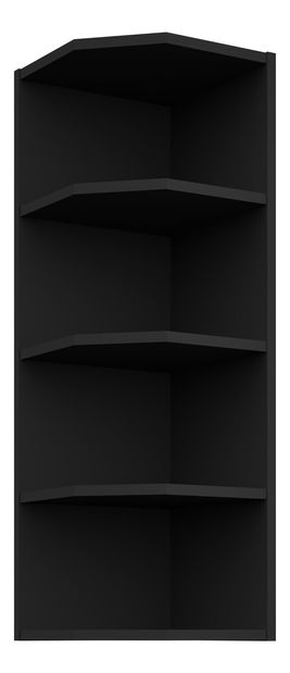 Horní kuchyňský regál Sienla 30 G 90 ZAK (černá matná)
