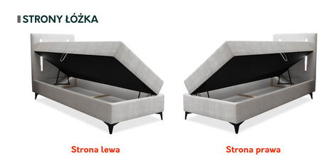 Jednolůžková postel 90 cm Hebara 1 (terakota) (s roštem a matrací) (s úl. prostorem) (P)