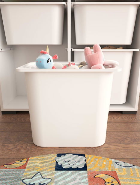 Organizér na hračky Dremonka 5 (bílá)