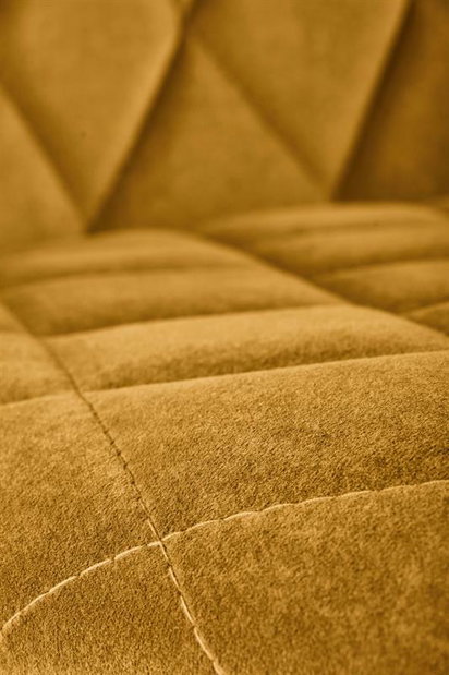 Jídelní židle Krazlard (hořčičná)