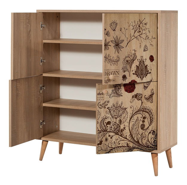 Předsíň Maluxe 731 (dub sonoma + kamenná)