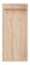 Věšákový panel BRW Kaspian WIE/60 (Dub sonoma)
