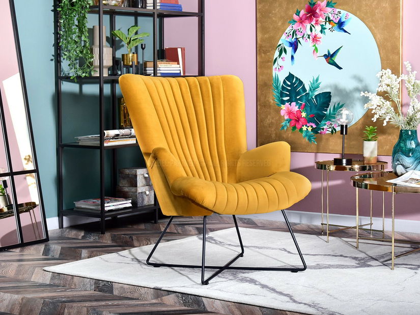 Relaxační křeslo Nuttshell (černá)