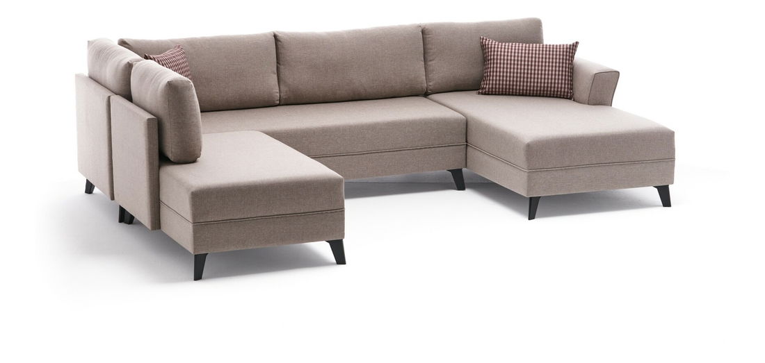 Rohová sedačka Enfant (Krémová)