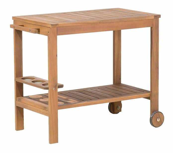 Zahradní jídelní sada Sasan (světlé dřevo)