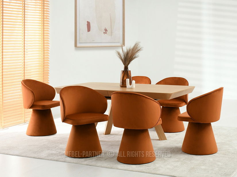 Jídelní židle Simulada (měděná)