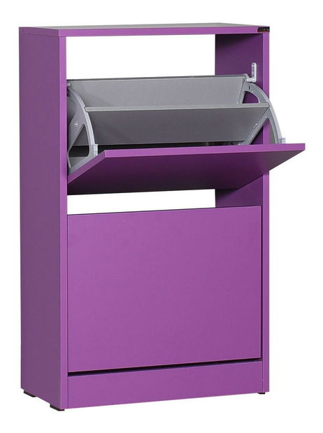 Botník (skříňka na boty) Tosina 2 (fialová)