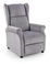 Rozkládací křeslo Adrianus (šedá)