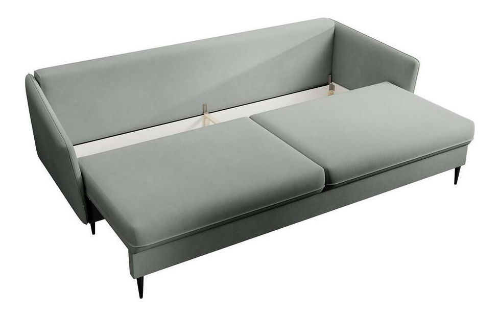 Pohovka trojsedačka Vivaldio (šedá + černá)