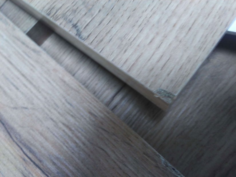 Manželská postel 160 cm Michigin (dub wotan) (s úložným prostorem) *bazar