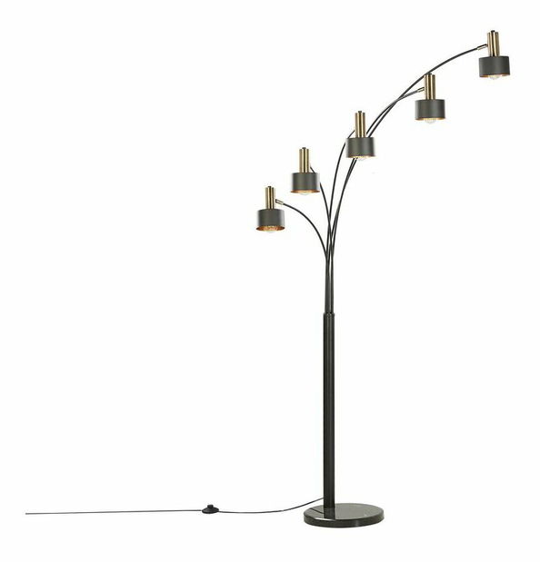 Stojanová lampa Alvina (černá)