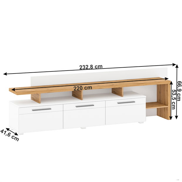 TV stolek/skříňka Kerala B+C
