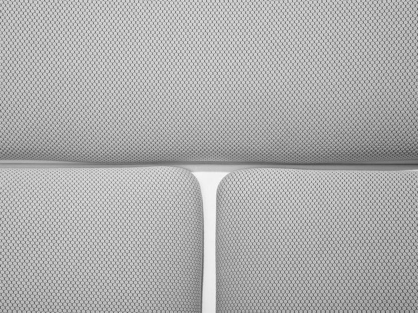 Kancelářská židle Delhi (šedá + bílá)