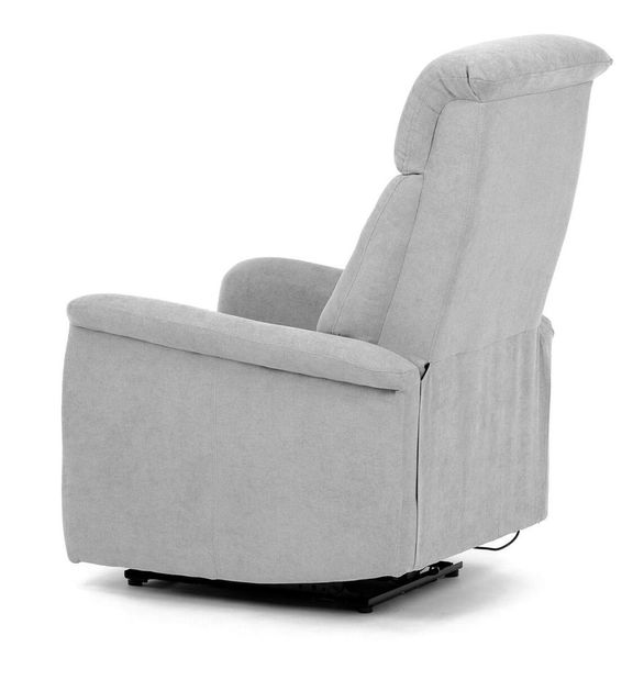 Polohovací křeslo Traste (stříbrná)