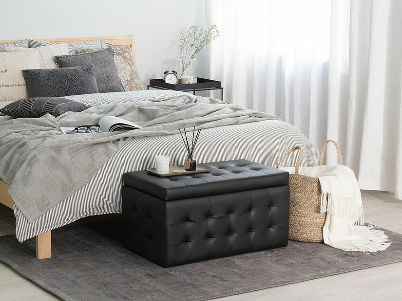 Taburet Migan (černá)