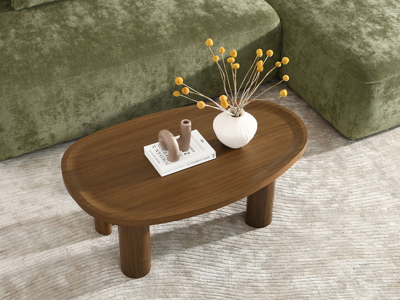 Konferenční stolek Agujeros (ořech)