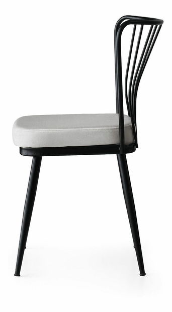 Set 2 židlí Ypsilon (Černá)