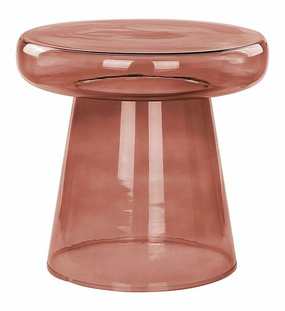 Příruční stolek Cora (červená) *výprodej