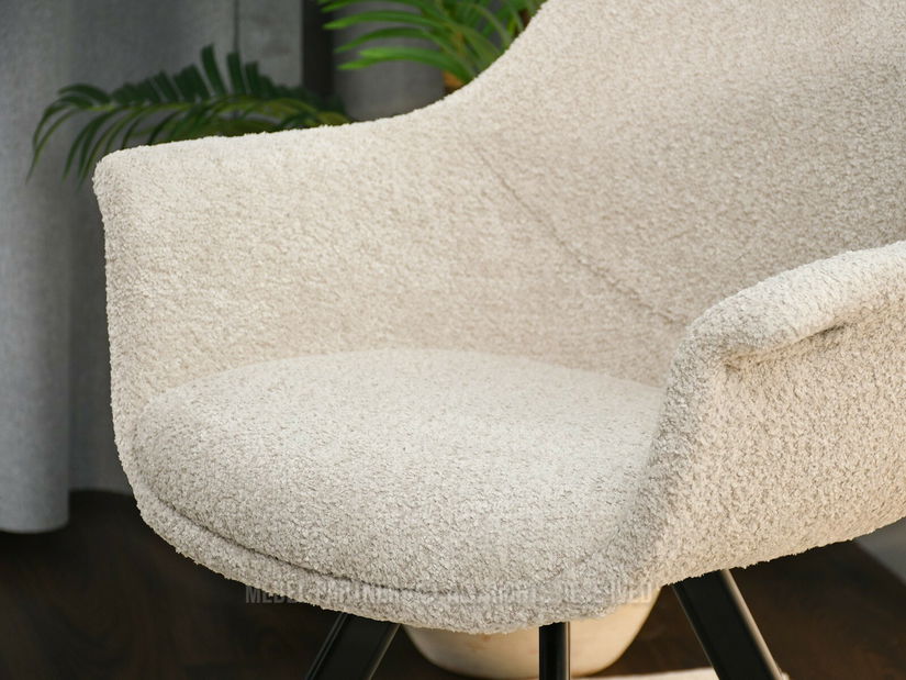 Židle Mirabell (světlobéžová + černá)