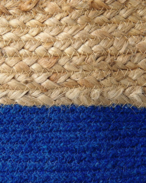 Set 2 ks úložných košů Gregory (béžová + námořnická)