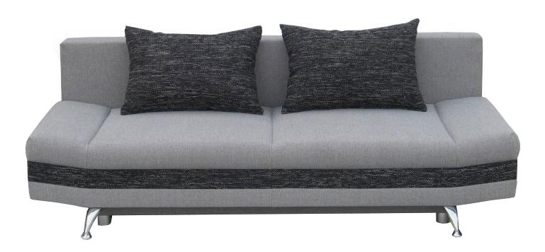 Pohovka Nora šedá + černá