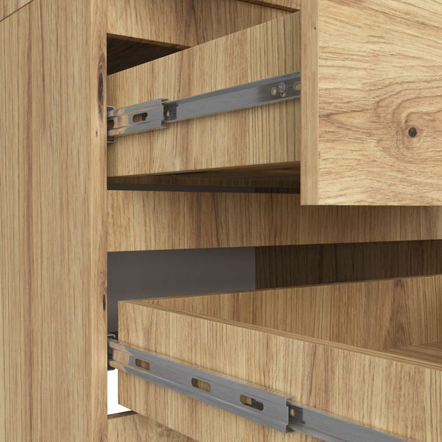 Šatní skříň Surgimiento (dub artisan)