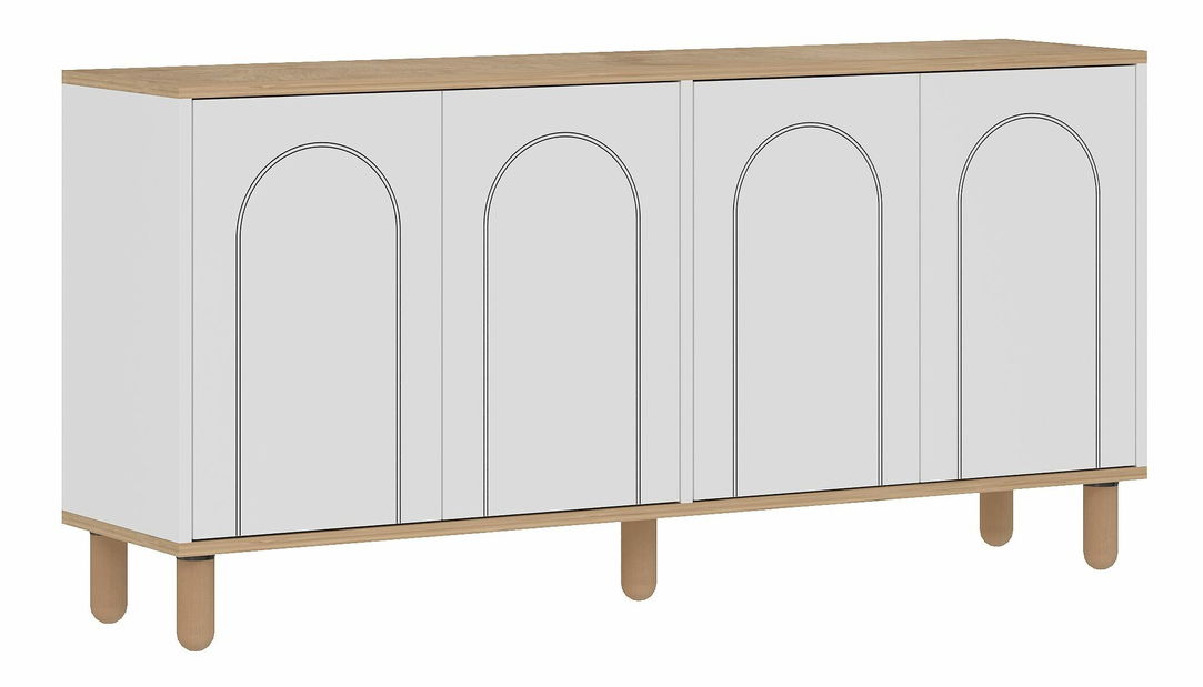 Skříňka Ela (bílá)