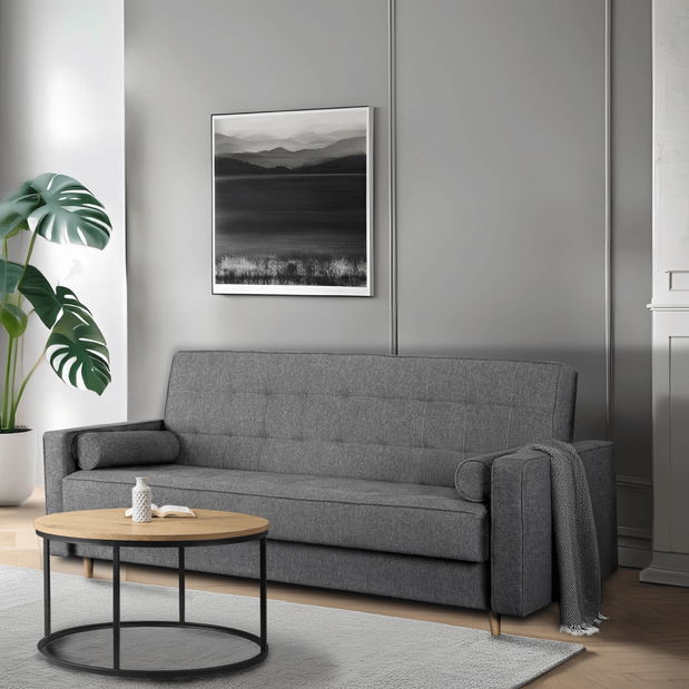 Set 2 kusů pohovek Malla (šedá)