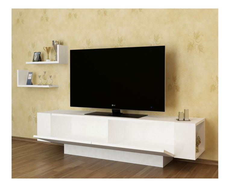 Obývací stěna Enrico (bílá)