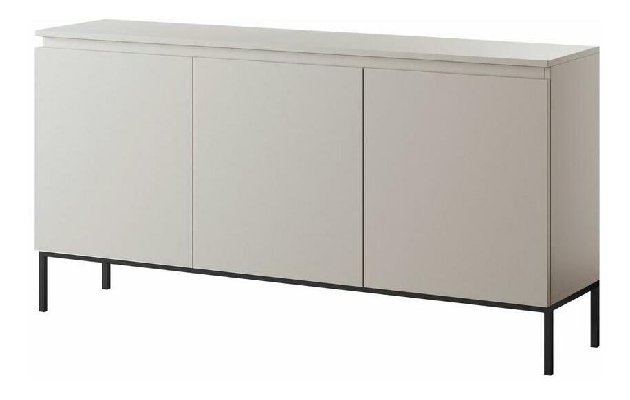 Skříňka Bennasi B3 (béžová + černá)