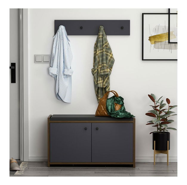 Předsíňová sestava Zorro (antracit)