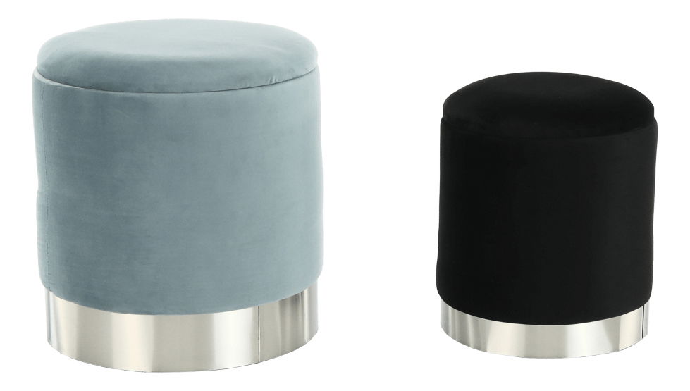 Set 2 kusů taburetů Ainy 